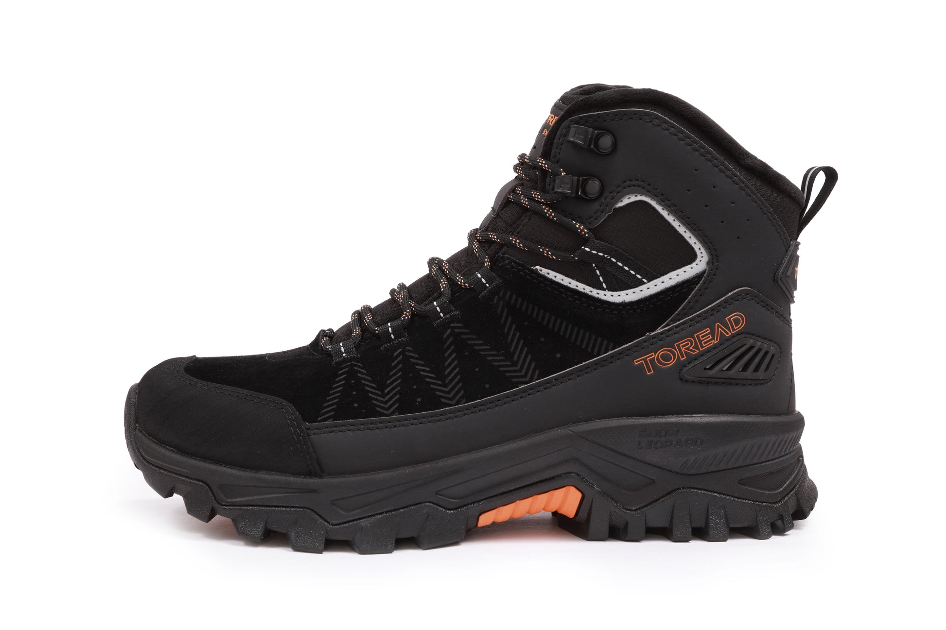 Men's Fleece-Lined Hiking Shoes - Durable & Stylish Outdoor Footwear