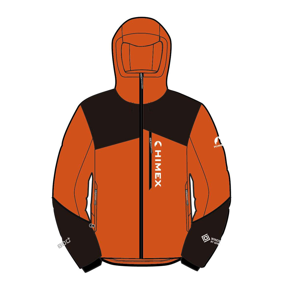 Men's Down Jacket – Infrared Thermal Insulation, Goose Down Fill, Antibacterial, Waterproof & Windproof